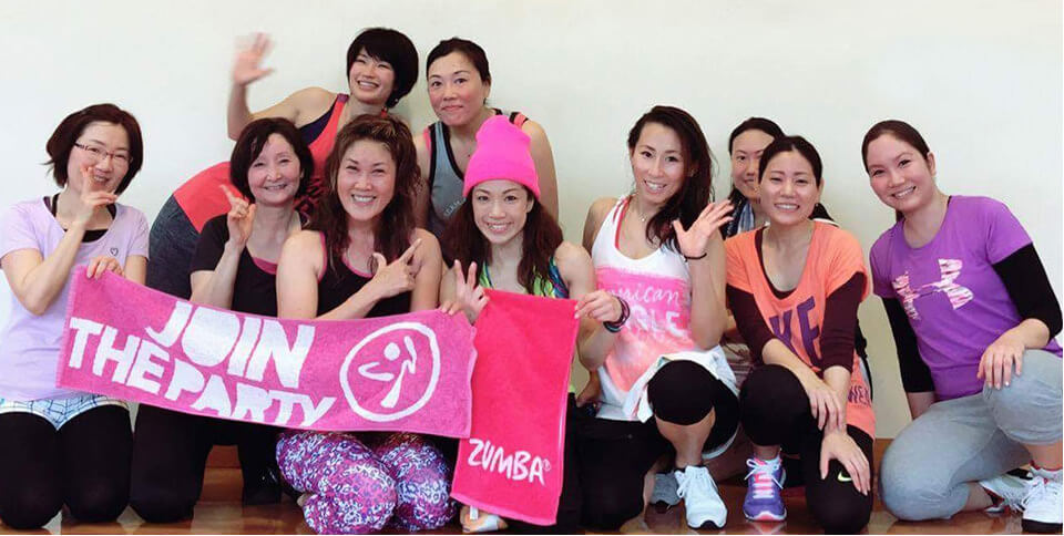 レディース健康運動プログラム「Zumba®レッスン」 活動写真