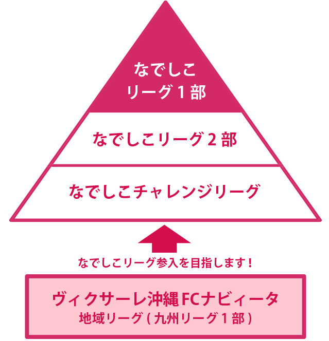 なでしこリーグ参入を目指している